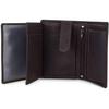 Мужской кошелек из натуральной кожи - Мини  (13 слотов для карт)