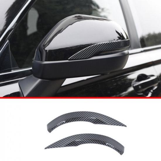 For Honda CR-V CRV 2023+ Carbon Fiber Rearview Mirror Anti-Scratch Strip Trim
