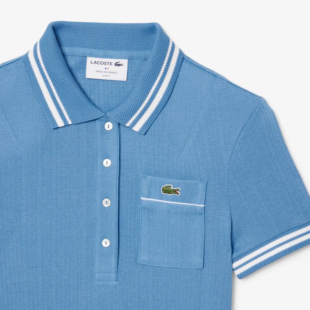 Lacoste Женская поло с многорядной резинкой DF0858-56G2QB