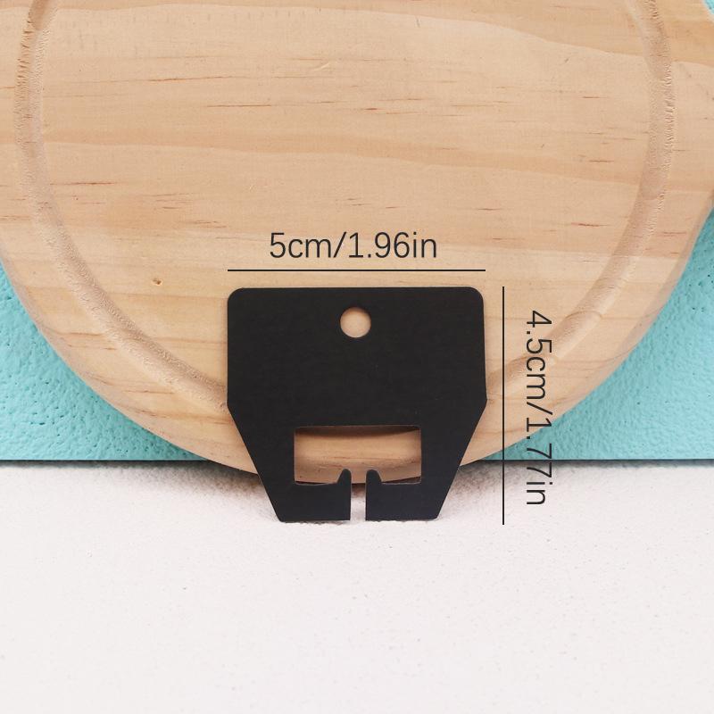 100 шт. 5*4,5 см заколки для волос упаковочные карточки для девочек ручной работы маленькие зажимы для волос коготь бумажные карточки для показа розничные подвесные бирки