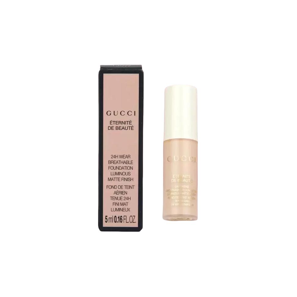 Gucci Éternité De Beauté Стойкая 24 часа Дышащая Сияющая Матовая Тональная Основа Образец 5 мл