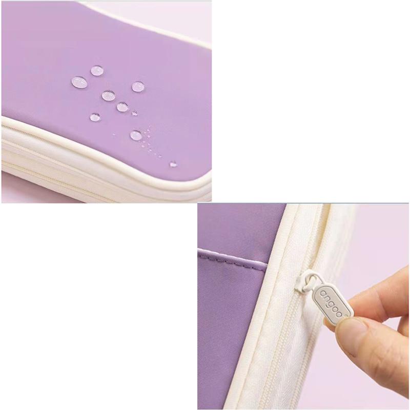 1 шт. пенал большой емкости складная сумка водонепроницаемые канцелярские принадлежности Kawaii для студентов офисные школьные принадлежности