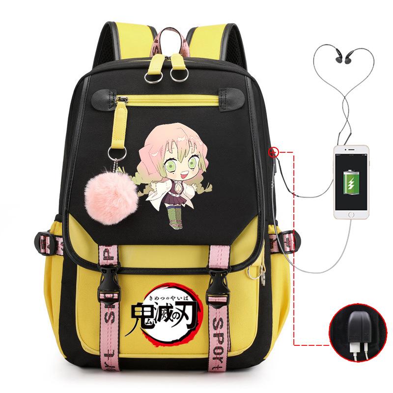 Истребитель демонов стол истребления призраков школьный рюкзак для ученика средней школы ученик начальной школы ученик средней школы