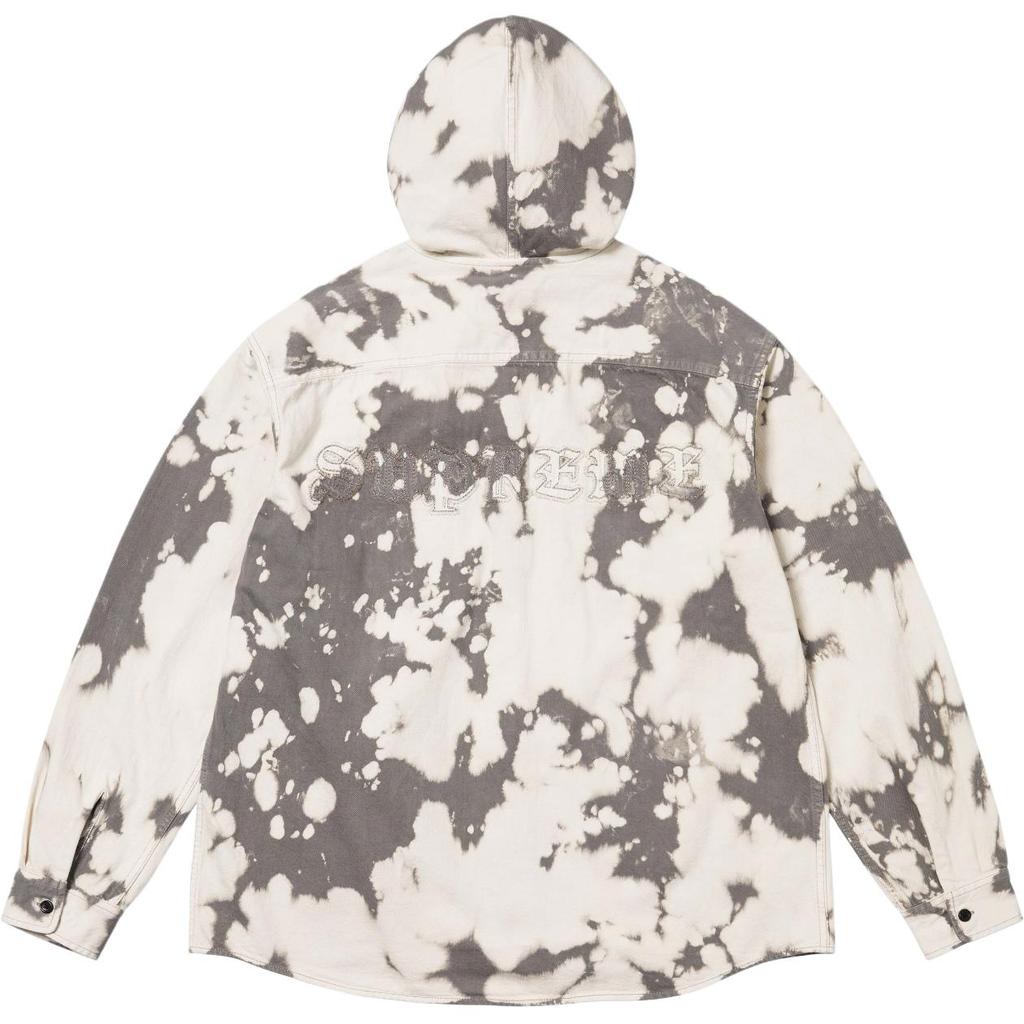 Supreme SS25 WEEK19 Hooded Denim Shirt Unisex SUP-SS25-147