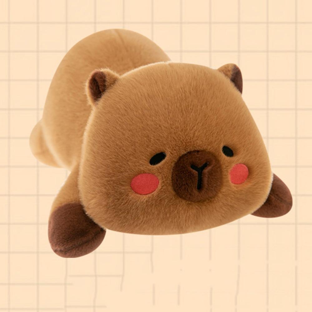 Soft Capybara Plush Doll Pillow Capybara Stuffed Doll Capybara Plush Toy  Room Decoration