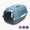 Cage De Transport Pour Chat - CATIT - Petit - Hauteur Max Chat 24 Cm - Bleu-gris