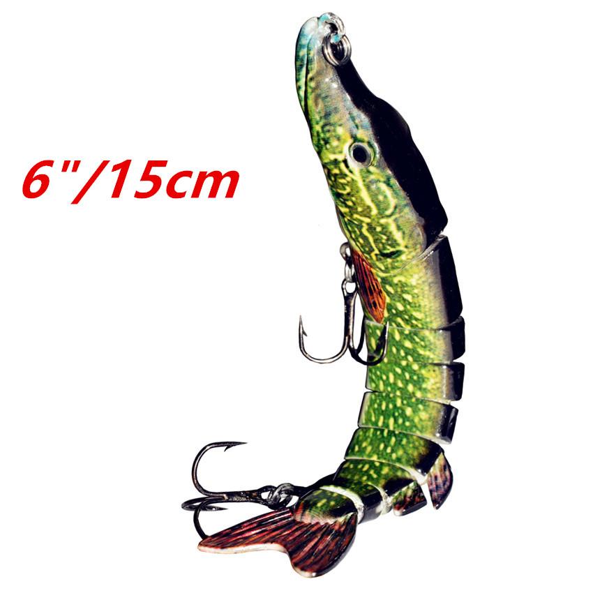 3.5inch 6inch Fishing Lures Swimbait Crankbait Wobbler Lure SinKing Hard Bait Lifelike Pike Muskie Bass Catfish Lure Fishing Tackle Hunting
