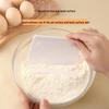 Белый трапециевидный пластиковый скребок-лопатка, большой инструмент для приготовления рисовых блинчиков и выпечки, выгодная упаковка