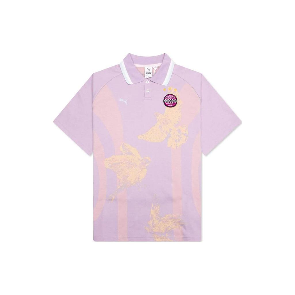 Puma X KidSuper Knitted Jersey Vivid Violet Unisex Tops Purple 624078-35