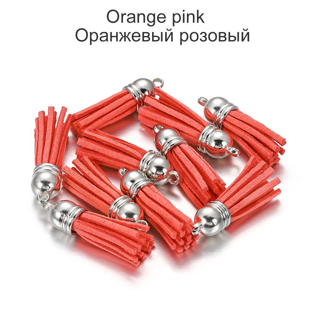 20pcs/lot 38mm Tassel Vintage Leather Tassels Fringe for Purl Macrame Pendant For DIY Jewelry Making Supplies Accessories