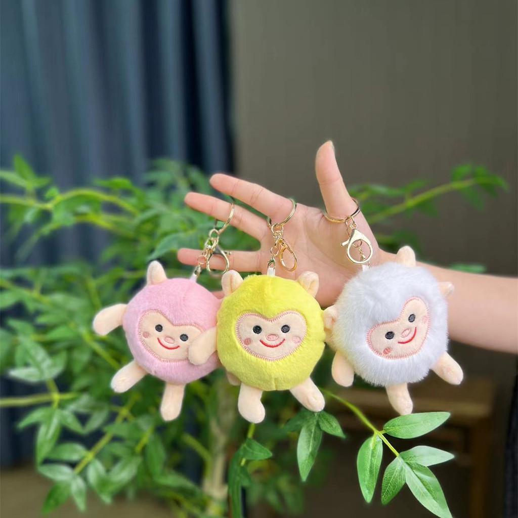 Delightful Plush Sheep Keychain Cute Lamb Doll Soft Toy For Children's Gifts