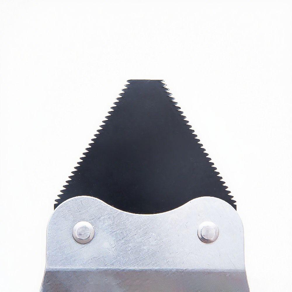Manganese Steel Lawn Mower Blades Triangular Shape Double-sided Blades Garden Maintenance
