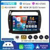 Android 14 Carplay For Citroen C4 C-Triomphe Quatre 2004-2014 Car Radio Multimedia 2Din DVD Audio Video Player Head Unit Stereo