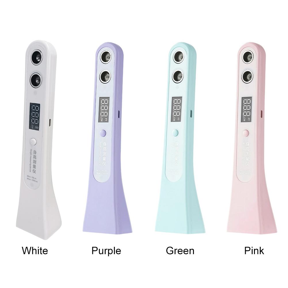 Ultrasonic Height Measurement Meter High Accuracy Digital Height Measuring Ruler Portable Height Measuring Device for Children