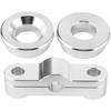 Acouto Shifter Bushing Kit Front Rear Shifter Bushing Kit Replace Aluminum Alloy Fit for Civic/Del Sol B16 B18 with B Series Engine