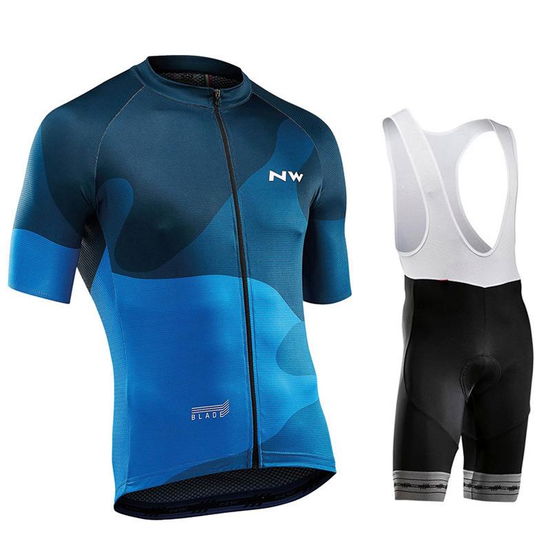 New NW Cycling Suit Men's Summer Mountain Road Racing Suit Breathable Outdoor Riding Equipment