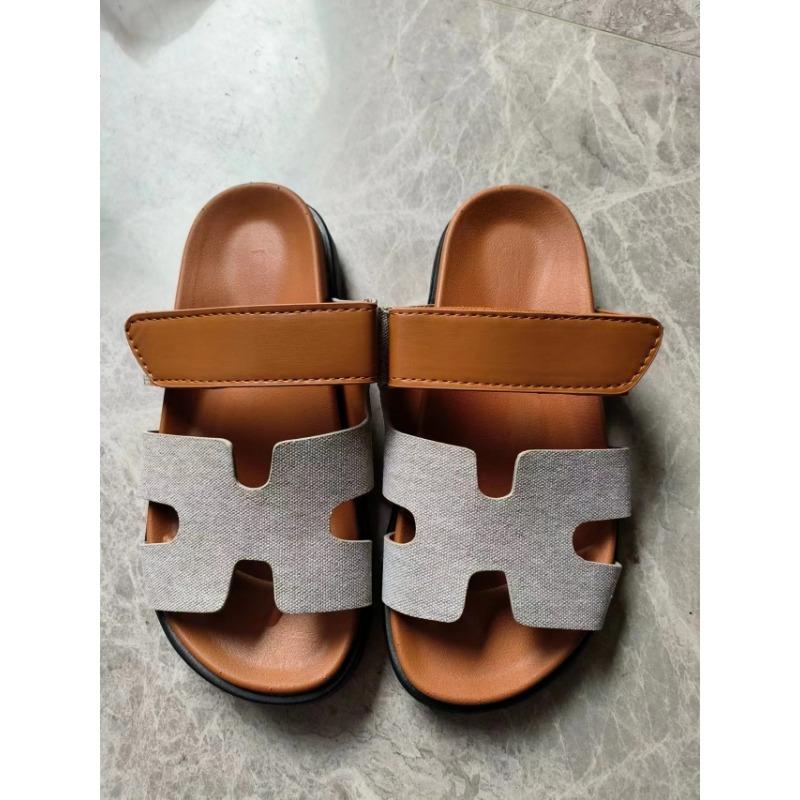 Сандалии на толстой подошве, на липучке большого размера, цветные, подходят для повседневной женской обуви, универсальные и многофункциональные