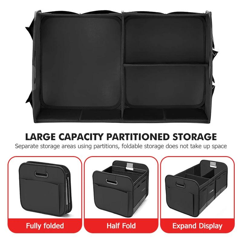 AKK1 Car Trunk Storage Box Oxford Foldable Sundry Organizer Cargo Case For Citroen C4 C3 C5 C1 C2 C6 C4L DS3 DS4 Berlingo Picasso