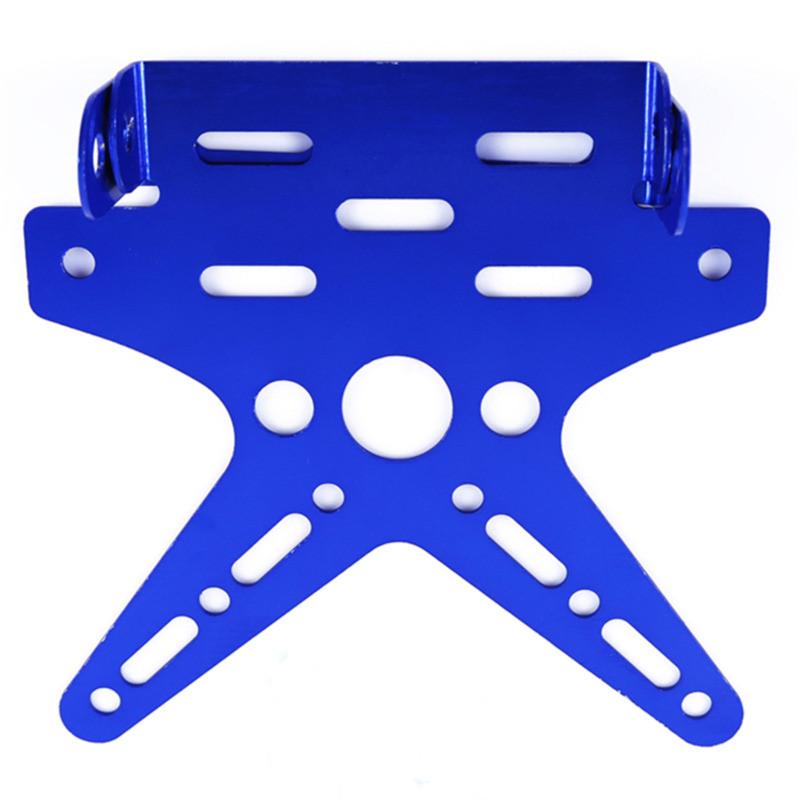 Universal Aluminum Car Adjustable Rotating Car License Plate Frame Holder Solid License Plates Frames Frame Number Power Racing