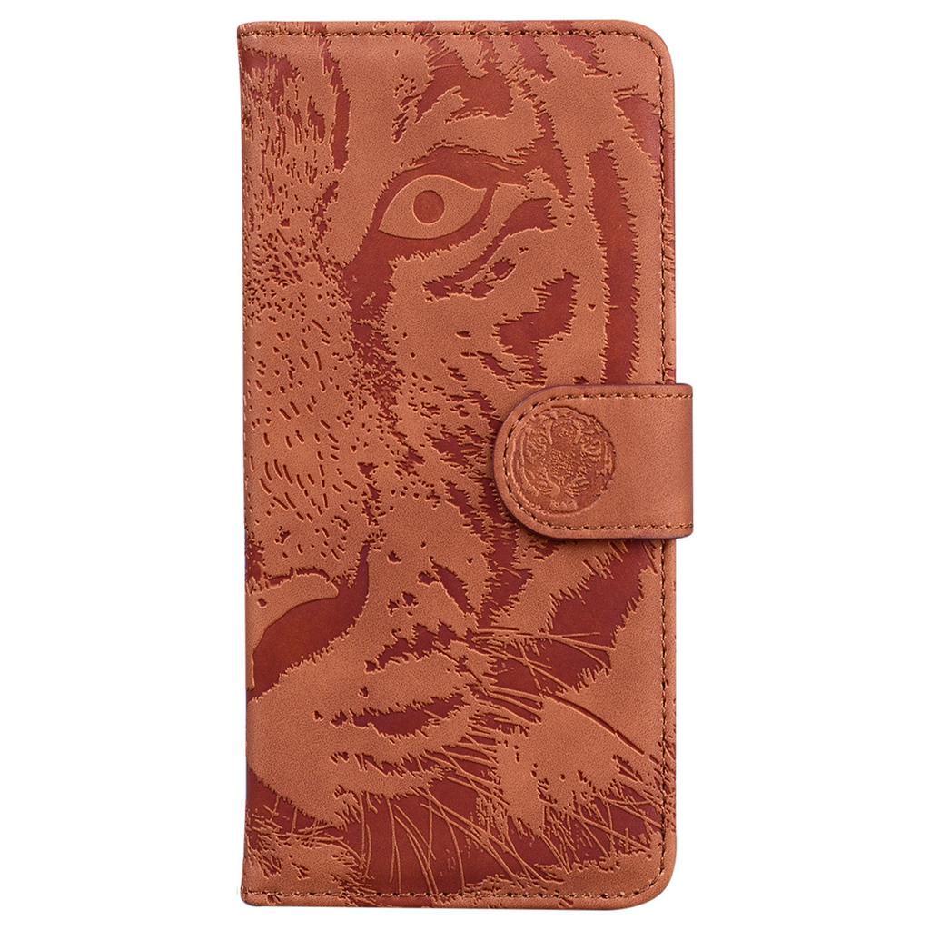 For Honor 400 Pro 5G (Global) Case Tiger Imprint Leather Wallet Phone Cover