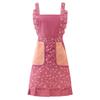 Cotton Chef Apron Flower Cooking Smock New Cooking Baking Bibs for Women Girl