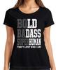 Bold Badass Superhuman That's Just Who I Am Gym Gift Men Women T-Shirt
