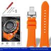 For Casio PRG-240 PRG-130Y/T PRW-1500 PRG-130 Resin Silicone Concave Rubber Watch Strap with Tools Sports Watchband Accessories