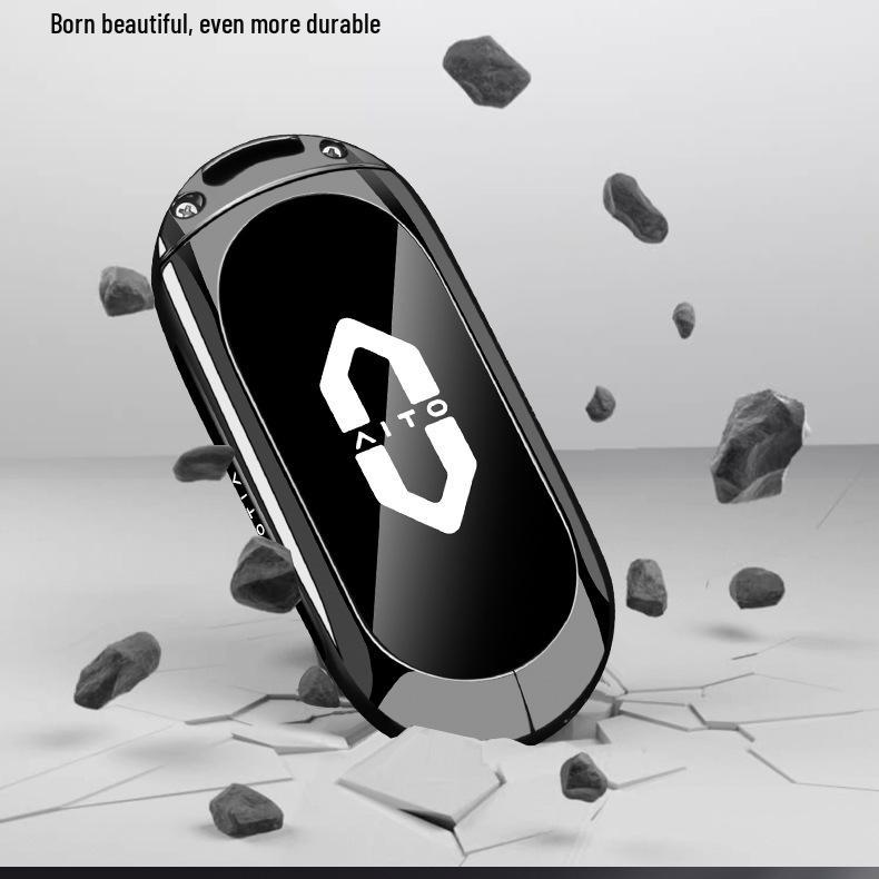Чехол для ключей AITO M9 для Huawei M7/M8/M5Ultra: Высококачественный корпус автомобиля с сумкой на пряжке (25 Моделей)