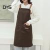 Kitchen Apron with Pocket Adjustable Strap Design Waterproof Anti-fouling Cleaning Apron Cooking Pinafore Kitchen Supplies