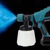 1 Set 1000ML Cordless Electric Spray Gun Airbrush Paint Sprayer For 18V Battery