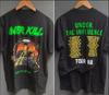 Overkill Band Under The Influence Tour 88 T-shirt, Size S-4XL