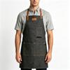 New Neck‑Hanging Denim Work Apron, Sleeveless Solid Apron For Barista Baking Restaurant Flower Shop