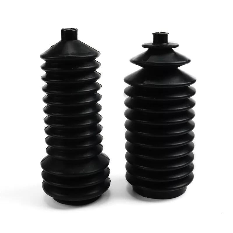 1 пара черных чехлов рулевой рейки мотоцикла, сменные аксессуары, подходят для Polaris Ranger/General/RZR 5412013 5412012