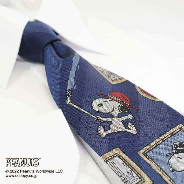 Галстук Snoopy PN912818 Синий SNOOPY Деловая марка Галстук Подарок [Peanuts]