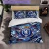 Набор постельного белья Chelsea FC, 3 предмета, мягкая микрофибра, пододеяльник с наволочками для спальни