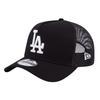 Кепка Dodgers LA NY Yankees MLB Snapback 9FORTY Тракерская шляпа Регулируемая Однотонная Брендовая Уличная Черная [New Era] Женская Мужская 940 A-Frame [Товар]