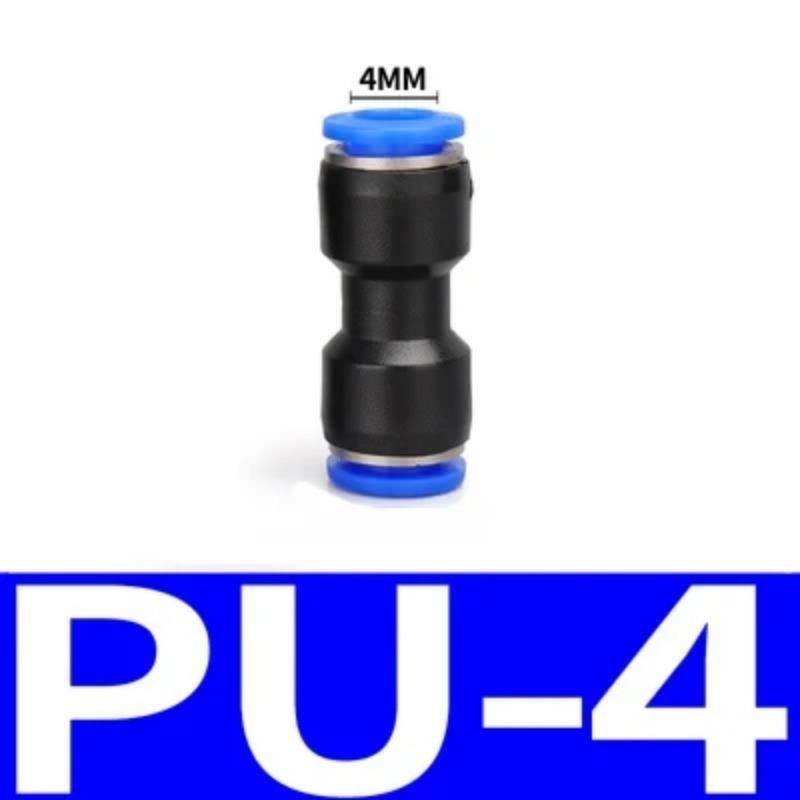 1PC PU PG пневматический быстроразъемный пластиковый шланг воздушная труба 4 6 8 мм 10 мм 12 мм 14 мм 16 мм прямое редукционное газовое быстроразъемное соединение