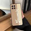 Персонализированный цвет имени для чехла телефона Samsung Galaxy M13 M23 M33 M53 M21 M31 M51 M30s M20 M12 M32 M52 M14 M34 M54
