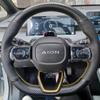 Ручная строчка Черная нескользящая Кожаная Карбоновая Накладка на Руль Автомобиля Для GAC Aion S plus -