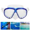 MK‑503 Adult Diving Goggle Silicone Face Shield Glasses Snorkeling Equipments Blue
