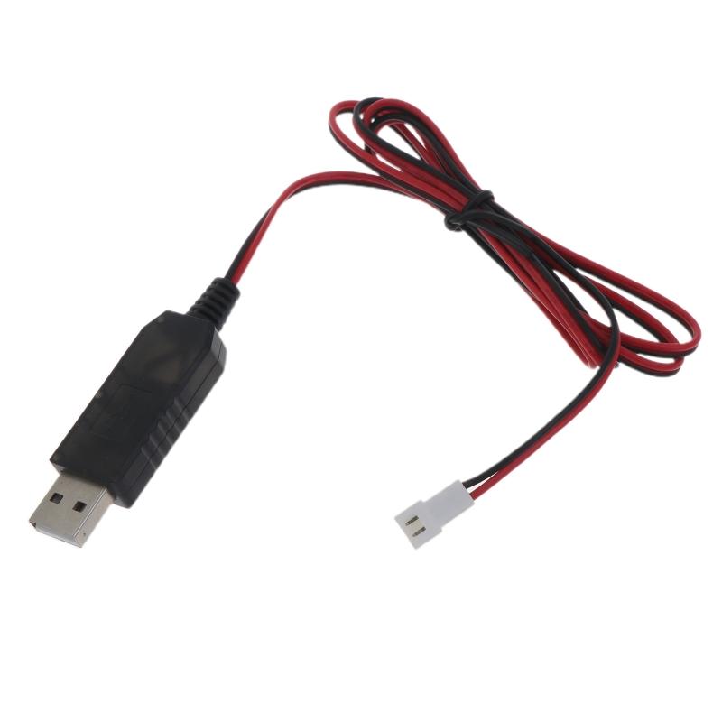 100 см Универсальный USB 5V 2A на 4.2V 1A 2-контактный XH 2.54мм Кабель-зарядное устройство для 3.7V Литий-ионного аккумулятора, Игрушек и многого другого
