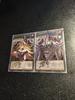 2 шт./комплект Yu-gi-oh!  Легендарный Маг Темного Самоконтроля Собери Подпись Коллекционная Флеш-Карточка Аниме Мультфильм Рождественский Подарок