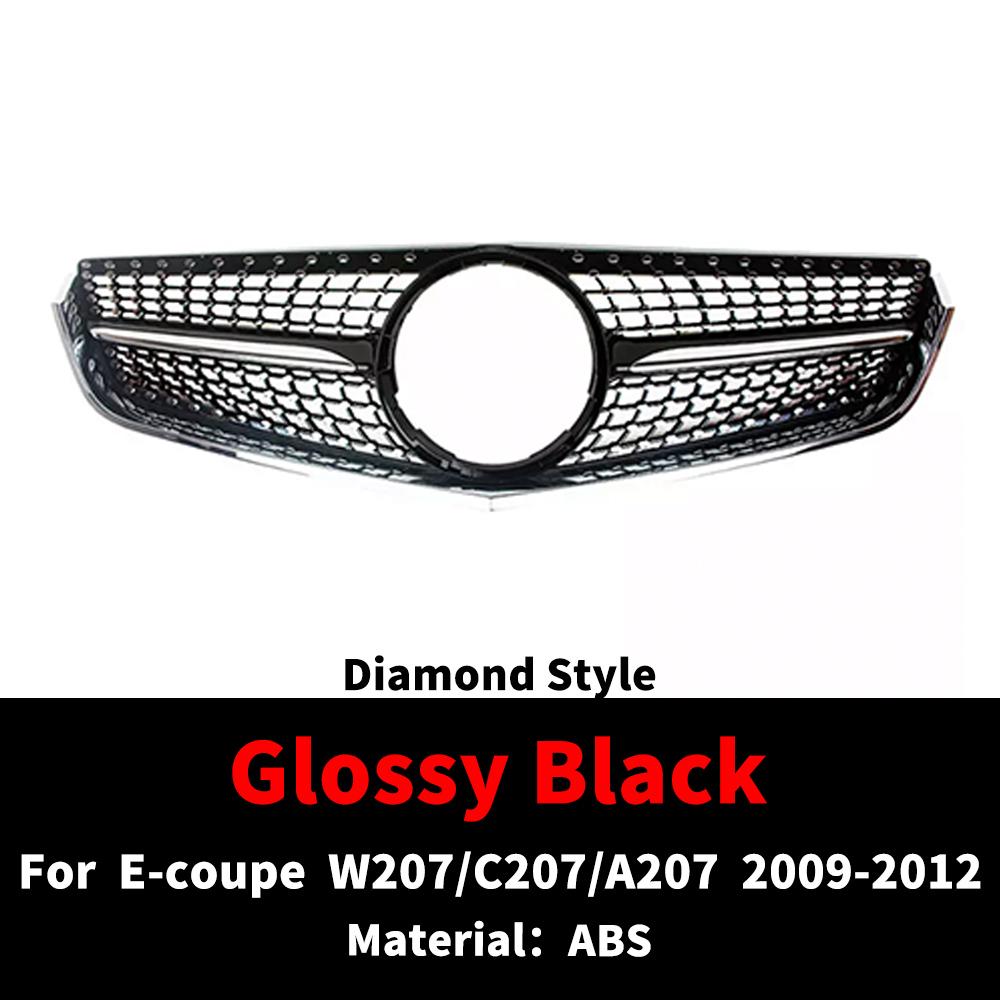 Front Radiator Grid Bumper Grille Grill For Mercedes Benz W207 C207 A207 E Coupe 2009-2016 such as E200 E260 E320 E350 E400 E500