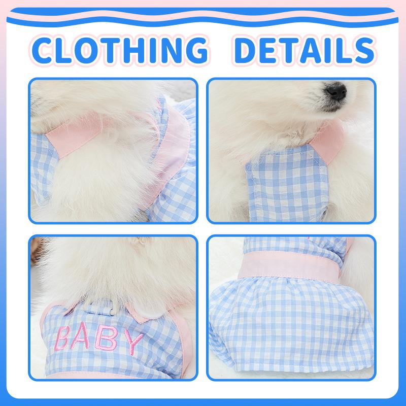 Платья для собак для маленьких собак, одежда, весенняя хлопковая одежда для косплея, платье для собак, платье принцессы для щенков, летняя юбка для свадебной вечеринки, Йоркс