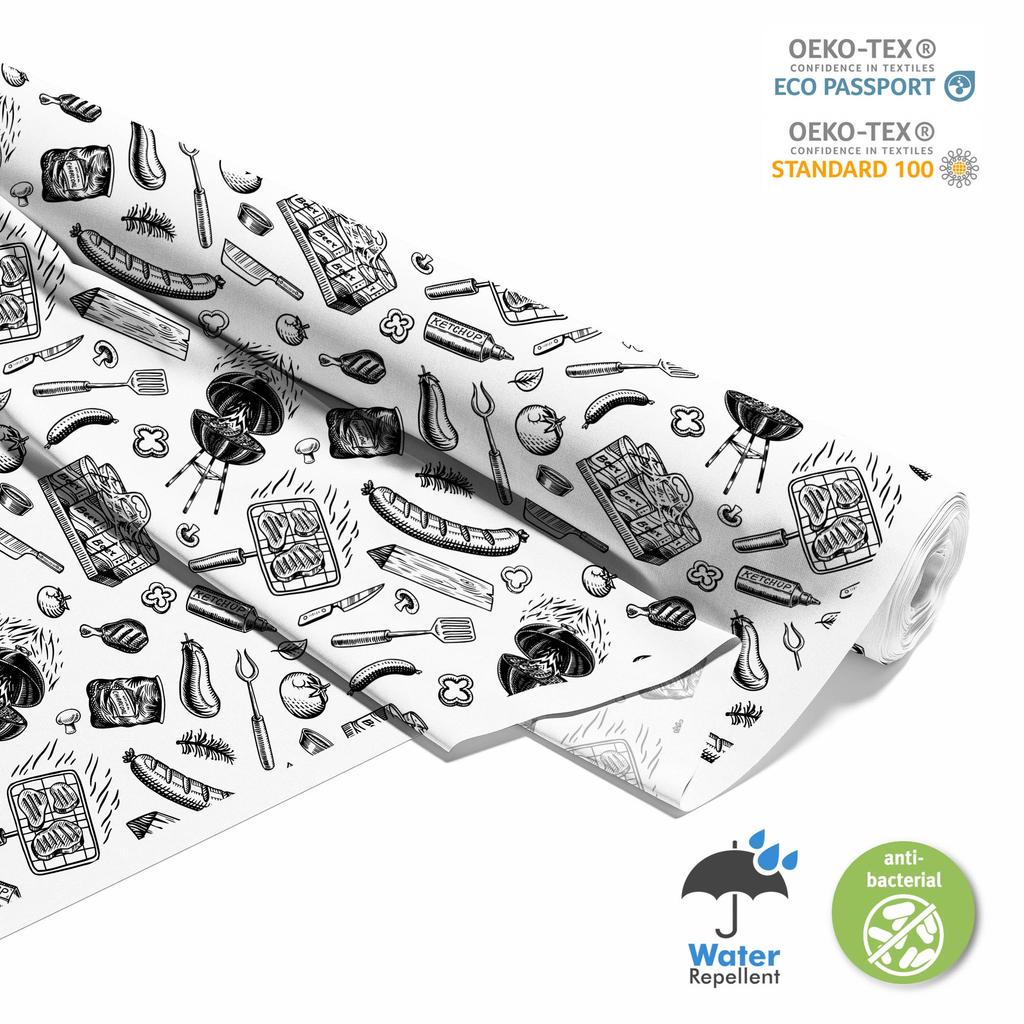 Outdoor Dekostoffe Oxford - Bbq - Dx1773