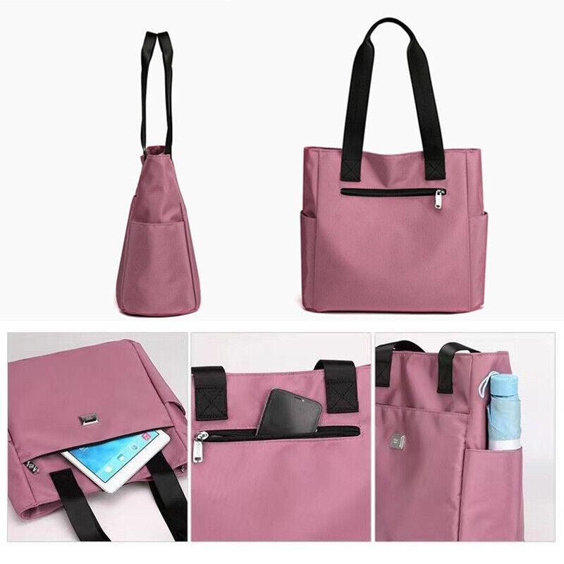 Женская сумка большой емкости, легкая водонепроницаемая сумка через плечо