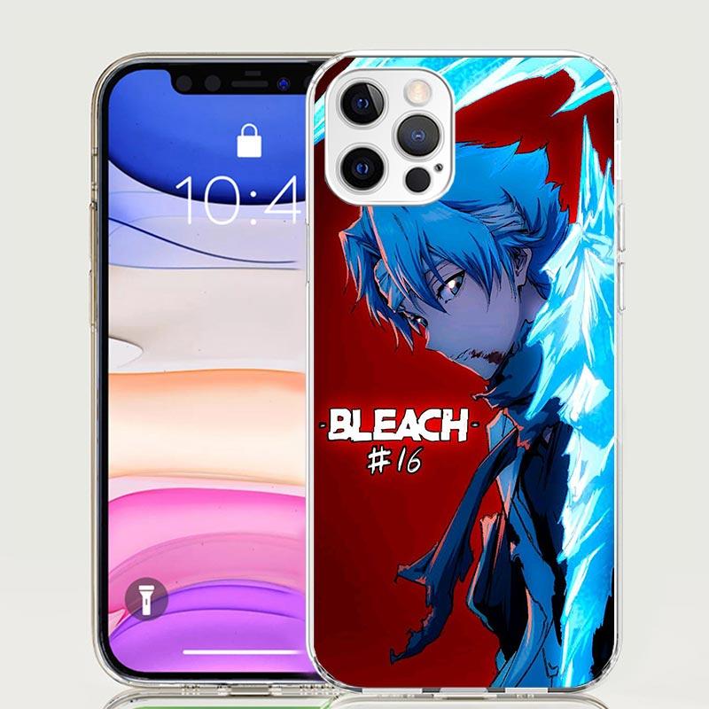 Хицугая Тоширо Bleach Чехол для телефона для iPhone 17 Air 16 15 Plus 11 14 Pro Max 13 Mini 12 7 8 + SE Узорное Искусство Индивидуальная Крышка