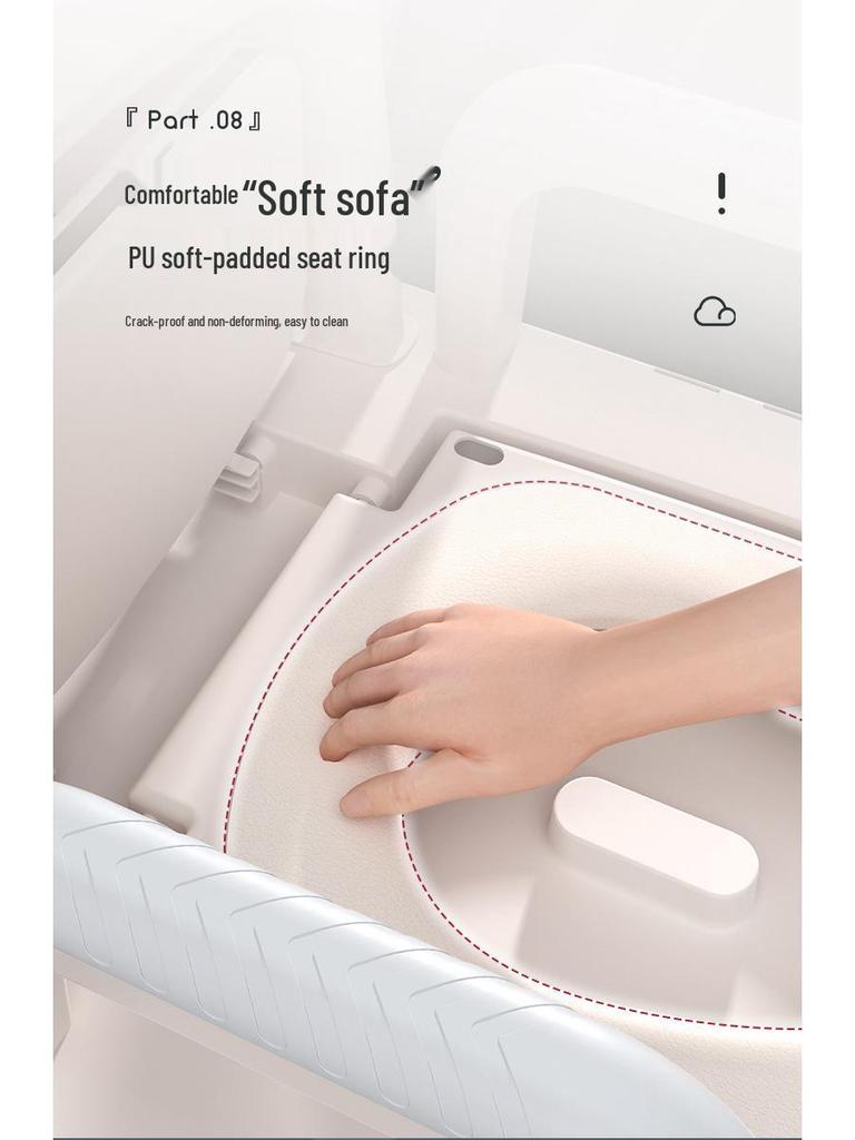 Регулируемый стул-туалет из нержавеющей стали для пожилых и беременных женщин, портативный с судном