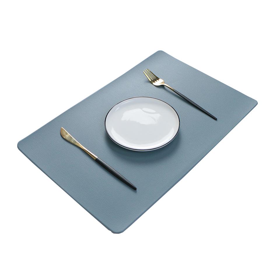 Set of 4 Placemats Durable Waterproof Woven Vinyl Easy To Clean Heat Resistant PVC For Dining Kitchen Wedding Decor