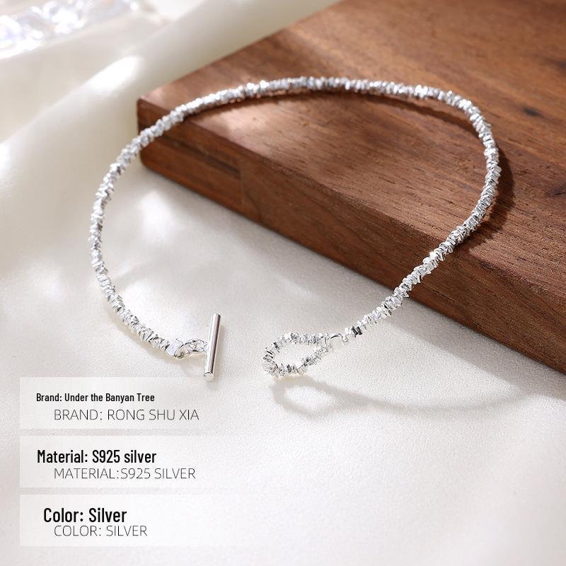 Браслет Banyan Tree из серебра 925 пробы с OT-застежкой, Изысканный нишевый дизайн, Женские украшения для ношения в несколько рядов